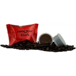 Comobar Dark 36mm Espresso Capsules, 100/CS